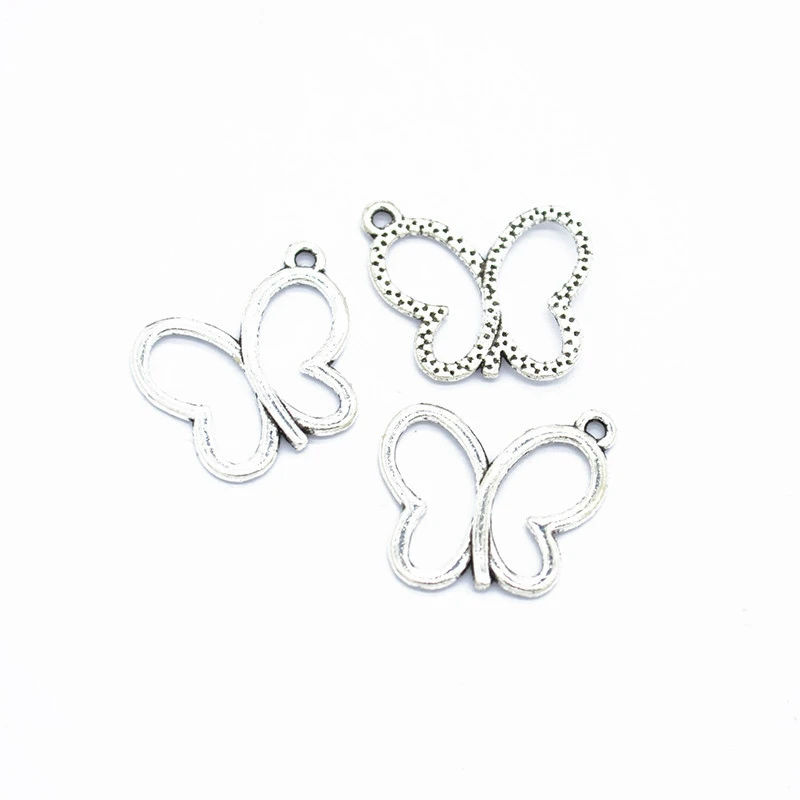 150pcs Butterfly Charms DIY Jewelry Making Pendant Fit Bracelets Necklaces Earrings Handmade Crafts
150pcs Butterfly Charms DIY Jewelry Making Pendant Fit Bracelets Necklaces Earrings Handmade Crafts
