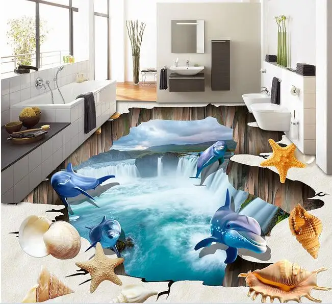 3d flooring wallpaper custom waterproof self-adhesion waterfall dolphins shells on beach 3d flooring 3d wall murals wallpaper
3d flooring wallpaper custom waterproof self-adhesion waterfall dolphins shells on beach 3d flooring 3d wall murals wallpaper