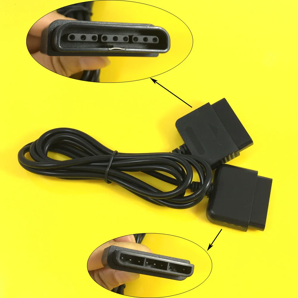 Jing Cheng Da 1 PC Controller Extension Cable Dance Pad Wheel Gun Cord Play Games Straight Away for Sony PS1/PS2 Console 1.8M
Jing Cheng Da 1 PC Controller Extension Cable Dance Pad Wheel Gun Cord Play Games Straight Away for Sony PS1/PS2 Console 1.8M