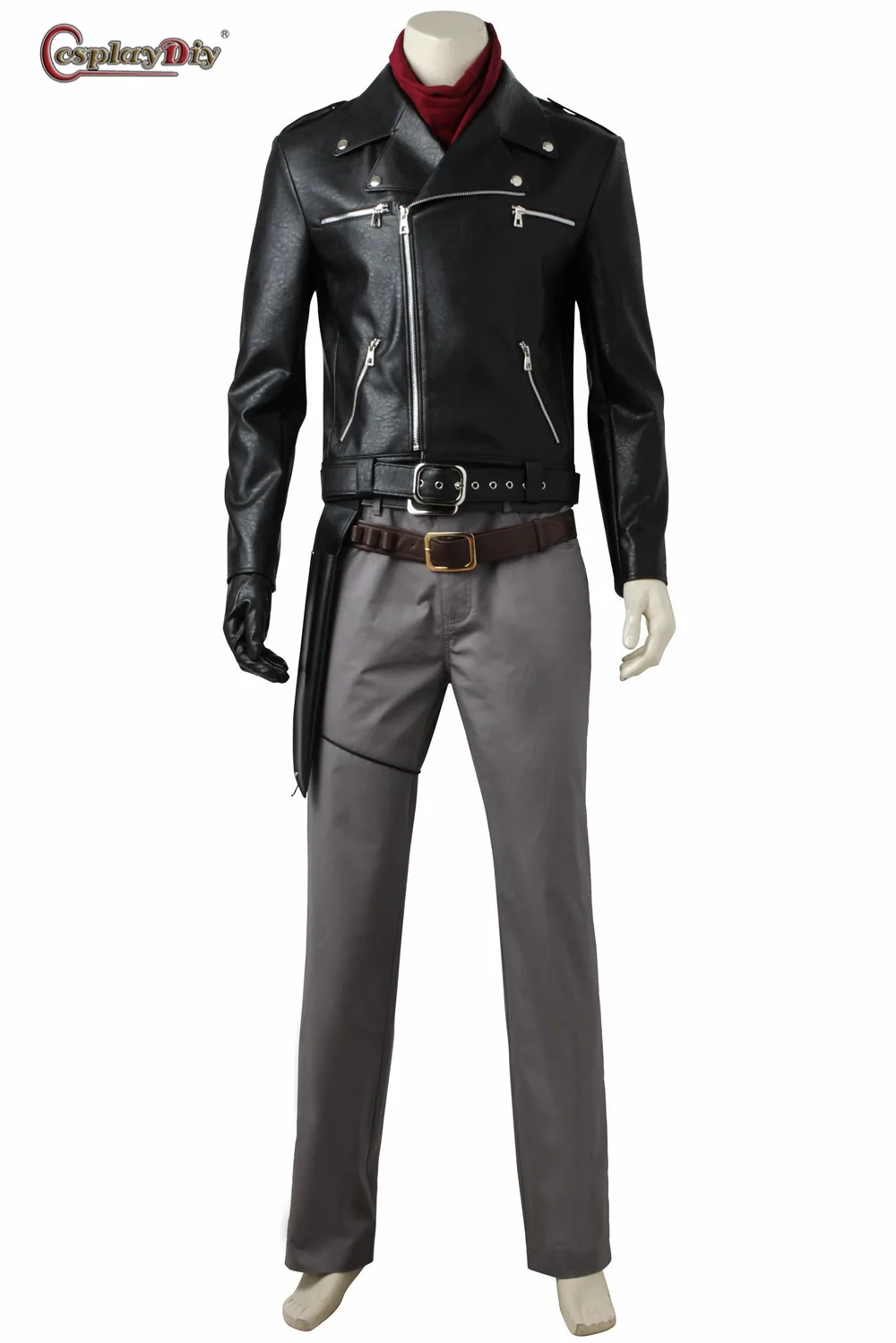 Walking Dead Season 8 Nikeric Rick Grimes Cosplay Man Black Coat Jacket Top Clothing Pants Belt Costume Halloween Fancy Dress
Walking Dead Season 8 Nikeric Rick Grimes Cosplay Man Black Coat Jacket Top Clothing Pants Belt Costume Halloween Fancy Dress