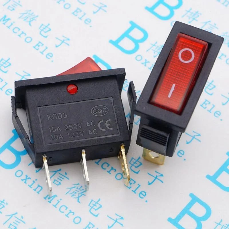 Ultra-thin KCD3 three feet become warped board band 2 form the cooker 15 a electric rice cooker switch with light red
Ultra-thin KCD3 three feet become warped board band 2 form the cooker 15 a electric rice cooker switch with light red