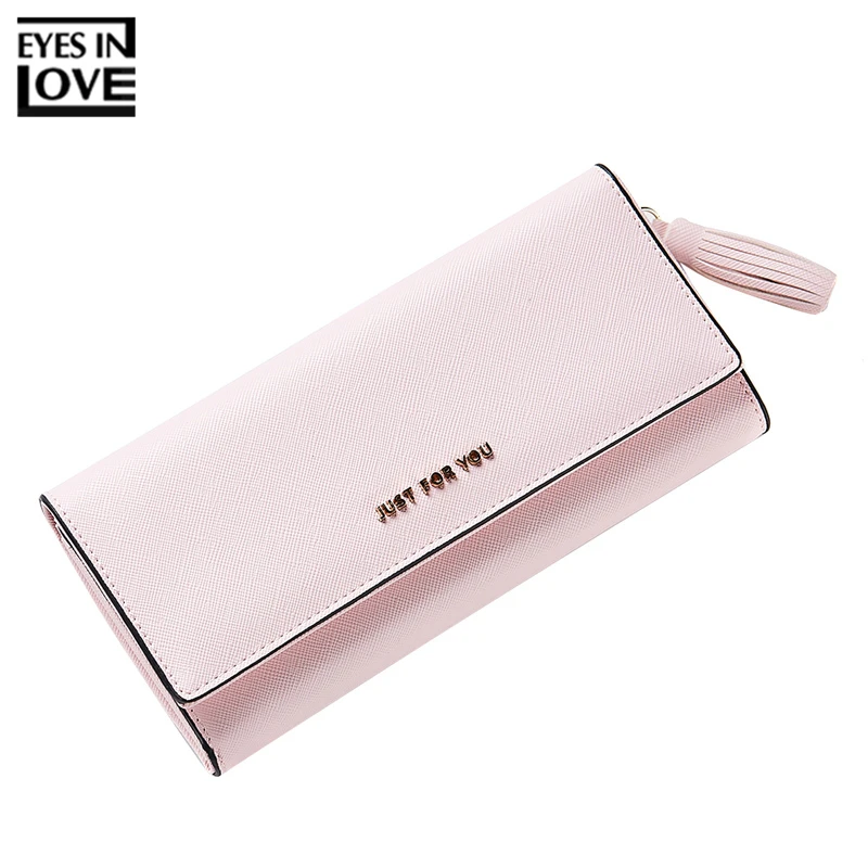 EYES IN LOVE Brand Tassel Designer Soft Leather Women Wallets Hasp Purse Money Phone Pocket Female Long Clutch Wallets Card
EYES IN LOVE Brand Tassel Designer Soft Leather Women Wallets Hasp Purse Money Phone Pocket Female Long Clutch Wallets Card