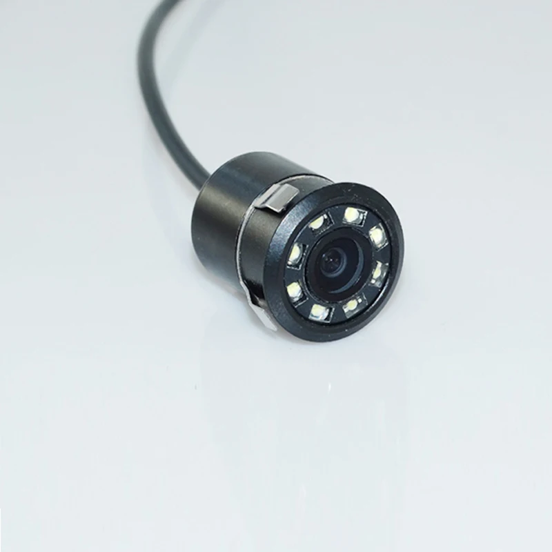 8 LED водонепроницаемая IP 69K Автомобильная камера заднего вида с проводом