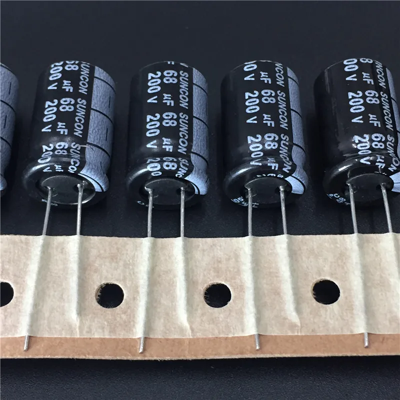 5 шт/20 шт 68uF 200V SUNCON(SANYO) FH серии 12 5x20 мм 200V68uF длительный срок службы высокая