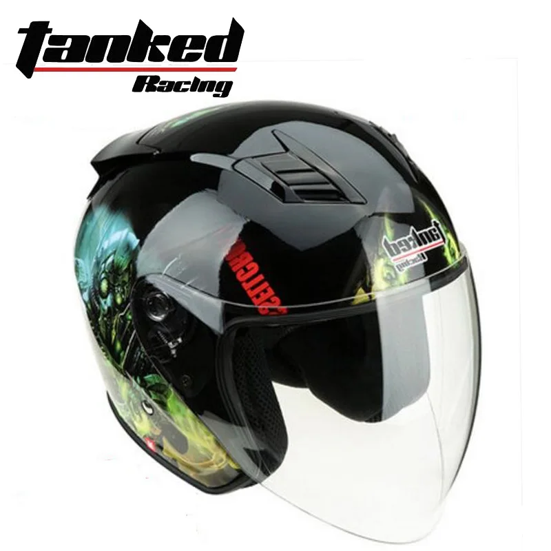 2019 Summer New Tanked Racing Half Face Motorcycle Safety Helmet T536 Half Cover Motorbike Helmets Made of ABS and PC Visor Lens
2019 Summer New Tanked Racing Half Face Motorcycle Safety Helmet T536 Half Cover Motorbike Helmets Made of ABS and PC Visor Lens