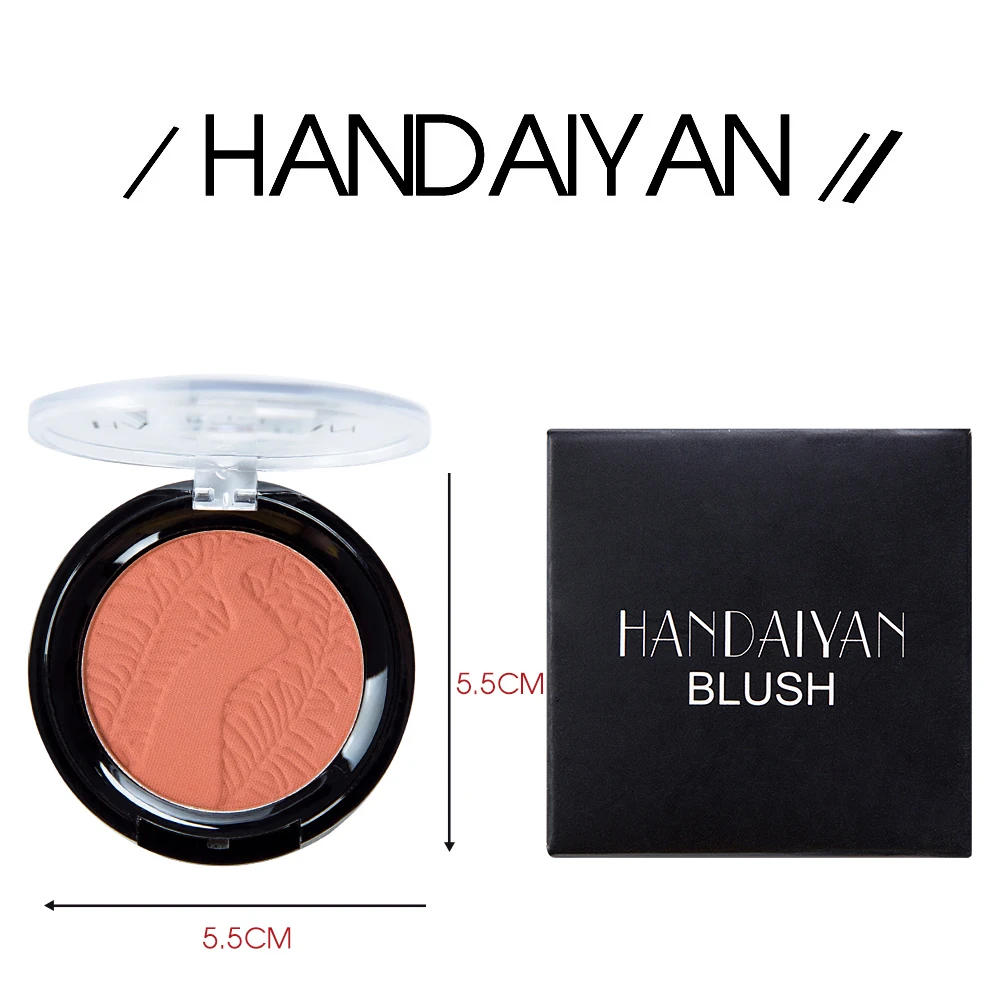 HANDAIYAN face makeup bronzer powder dark red blush palette cheek 3D face tool waterproof long lasting contour blusher HF129
HANDAIYAN face makeup bronzer powder dark red blush palette cheek 3D face tool waterproof long lasting contour blusher HF129