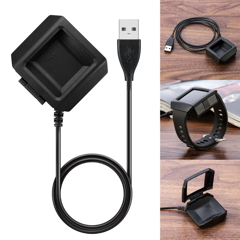 ABS Black 95cm USB Charger Cradle Dock Data Sync Charging Cable For Fitbit Ionic Smart Watch
ABS Black 95cm USB Charger Cradle Dock Data Sync Charging Cable For Fitbit Ionic Smart Watch