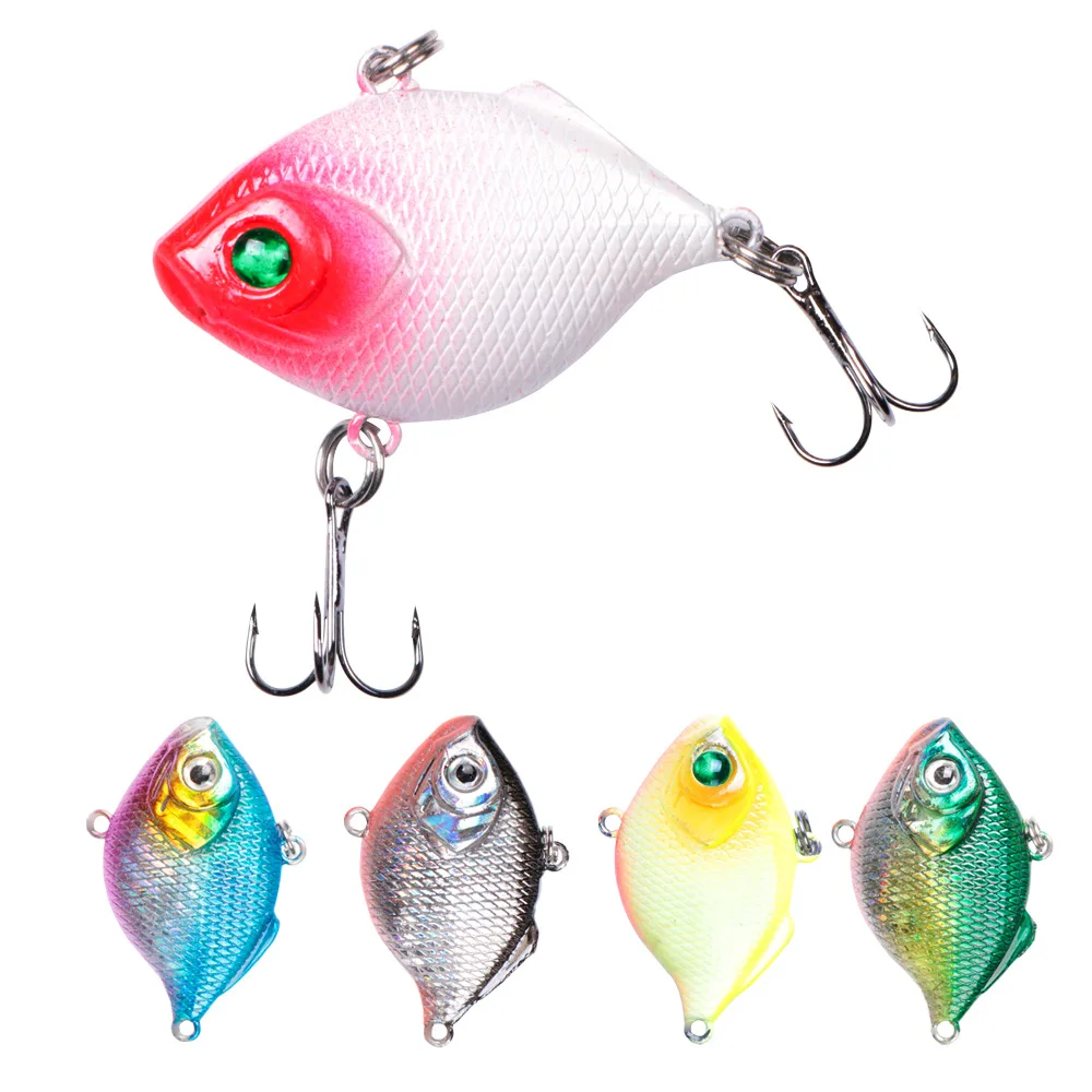 1PCS Fishing Lures Hard Plastic VIB Artificial Vibration Bait 4.5cm/8.8g with Treble Hooks Crankbait carp Fishing Tackle
1PCS Fishing Lures Hard Plastic VIB Artificial Vibration Bait 4.5cm/8.8g with Treble Hooks Crankbait carp Fishing Tackle