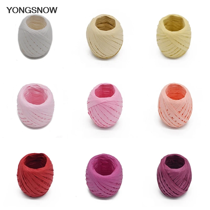 20M Paper Rope Raffia Ribbon Natural Lace Rope Gift Box Wrapping DIY Scrapbooking Crafts Wedding Birthday Xmas Party Decoration
20M Paper Rope Raffia Ribbon Natural Lace Rope Gift Box Wrapping DIY Scrapbooking Crafts Wedding Birthday Xmas Party Decoration