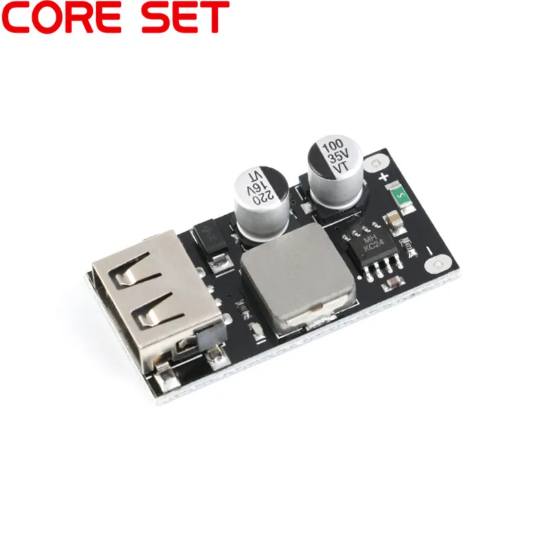 Быстрое зарядное устройство DC преобразователь QC3.0 QC2.0 USB 6 32V 9V 12V 24V на печатную