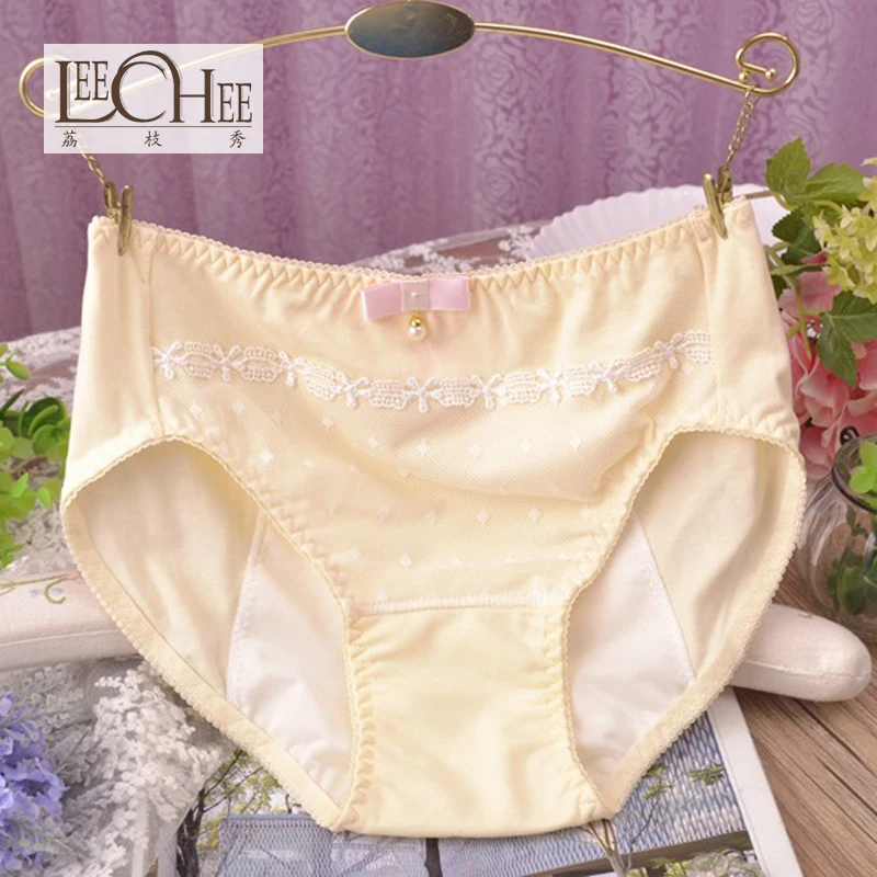 New High Waist Cotton Physiological Underwear Water Soluble Lace Women's Sweet Comfortable Underwear JF1831
New High Waist Cotton Physiological Underwear Water Soluble Lace Women's Sweet Comfortable Underwear JF1831