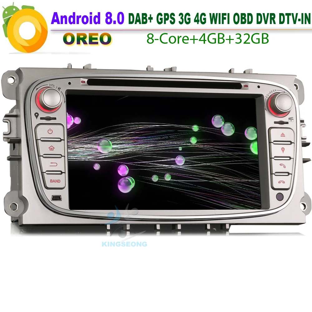 Android 8 0 DAB + Восьмиядерный Canbus RDS OBD SD WiFi 3G 4G DVR DVD Радио BT Автомобильный GPS навигатор