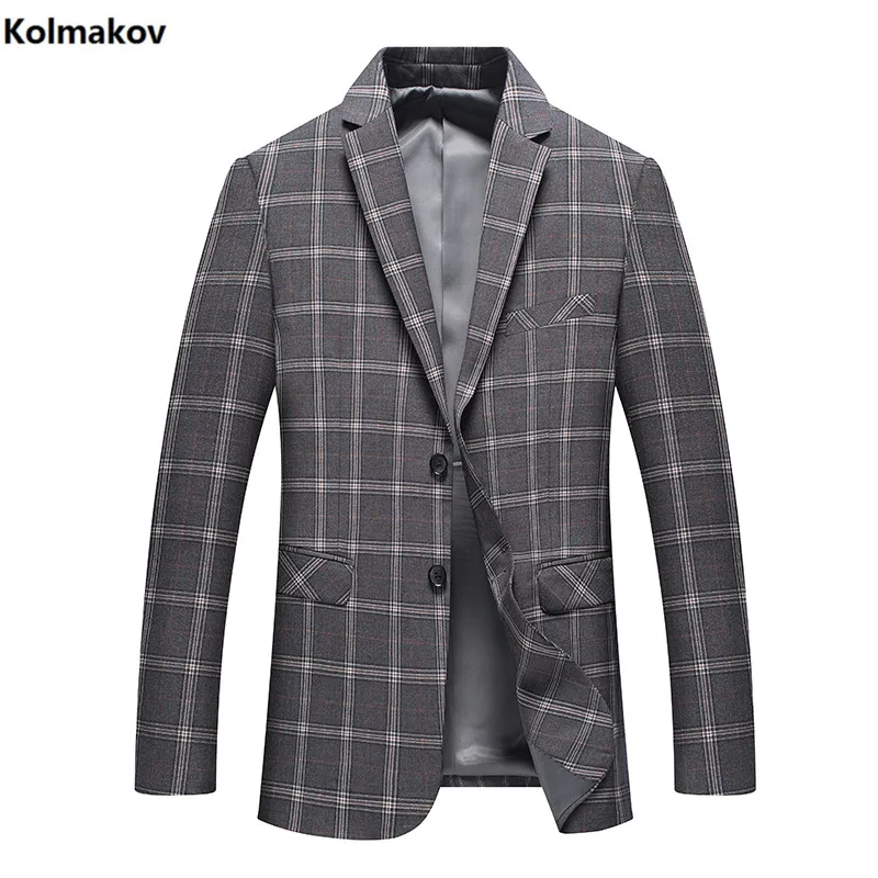 Новинка 2019, Мужской Блейзер kolmaov, Рабочий костюм, мужской классический клетчатый Блейзер, куртки, деловые Роскошные блейзеры для мужчин, бле...
Новинка 2019, Мужской Блейзер kolmaov, Рабочий костюм, мужской классический клетчатый Блейзер, куртки, деловые Роскошные блейзеры для мужчин, бле...