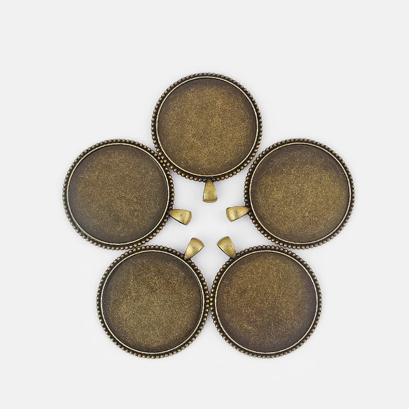 10PCS Large Antique Bronze 40mm Round Pendant Trays Blanks Bezel Base Cameo Cabochon Setting
10PCS Large Antique Bronze 40mm Round Pendant Trays Blanks Bezel Base Cameo Cabochon Setting