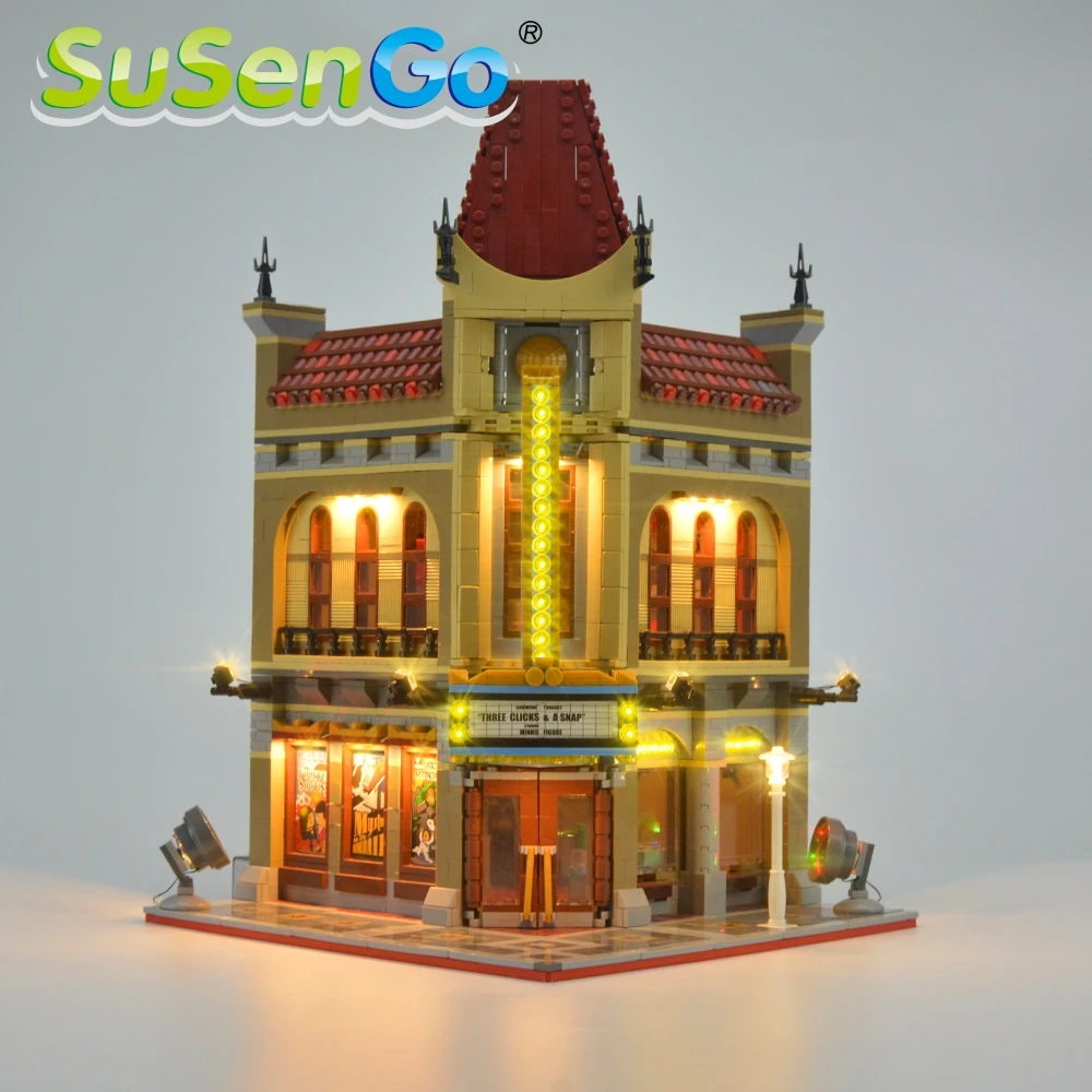 SuSenGo LED Light Kit For 10232 Creator Palace Cinema Compatible With 15006 30006
SuSenGo LED Light Kit For 10232 Creator Palace Cinema Compatible With 15006 30006
