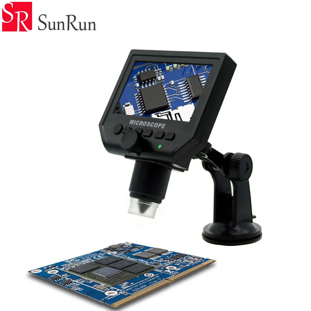 1-600X 3.6MP USB Portable Electronic LCD Digital VGA Microscope with 4.3 inches HD OLED Display for BGA Reballing Phone Repair
1-600X 3.6MP USB Portable Electronic LCD Digital VGA Microscope with 4.3 inches HD OLED Display for BGA Reballing Phone Repair