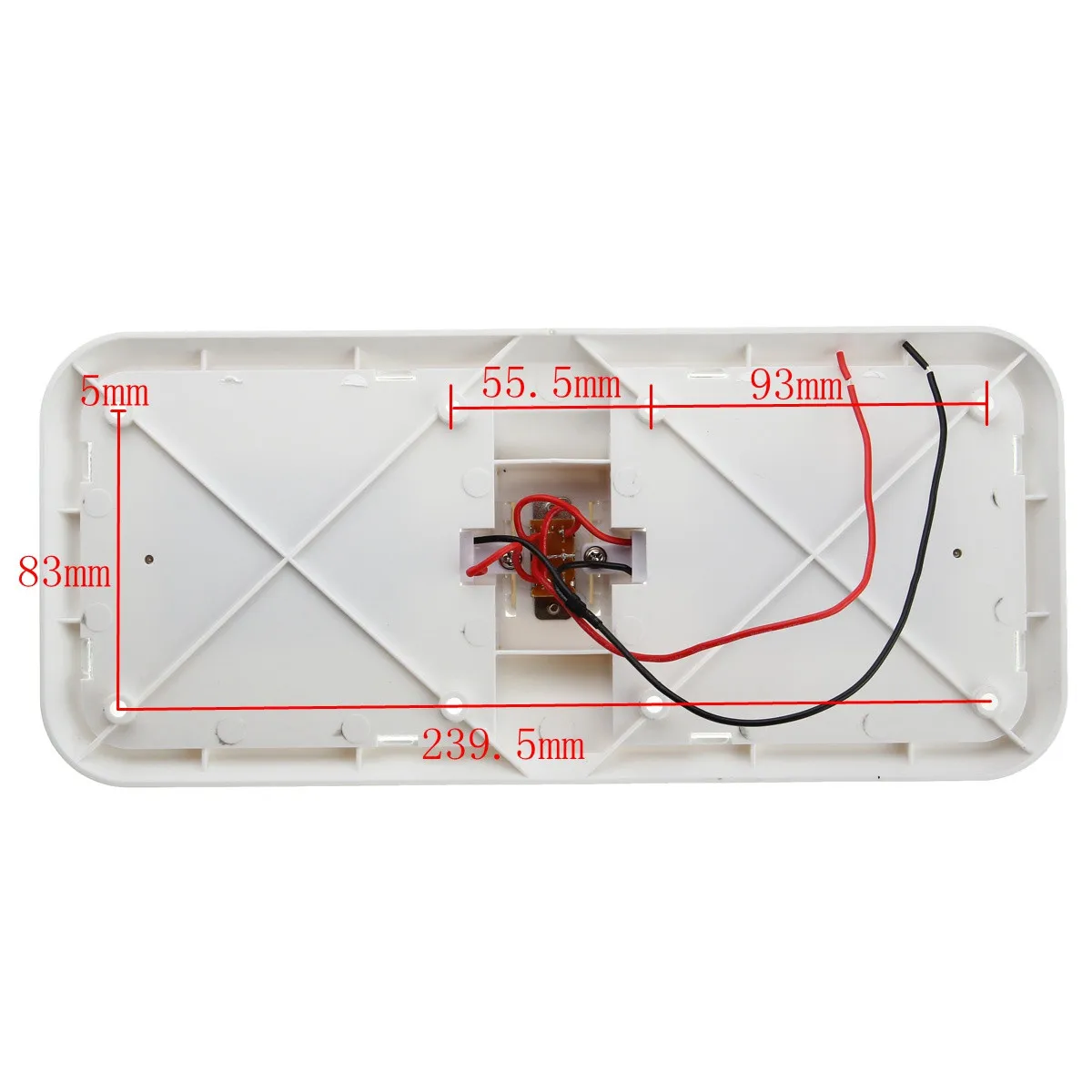 5pcs 12V 48LED Interior Double Dome Ceiling Light For RV Boat for Camper Trailer White
5pcs 12V 48LED Interior Double Dome Ceiling Light For RV Boat for Camper Trailer White