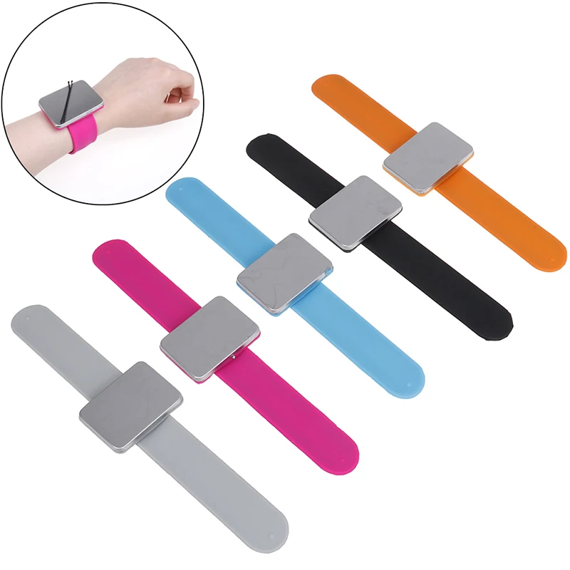 5 Colors Adjustable Magnetic Bobby Pin Bracelet Self Adhesive Wrist Band Magnetic Plate For Salon Hairstyling Clip Clamp Holder
5 Colors Adjustable Magnetic Bobby Pin Bracelet Self Adhesive Wrist Band Magnetic Plate For Salon Hairstyling Clip Clamp Holder
