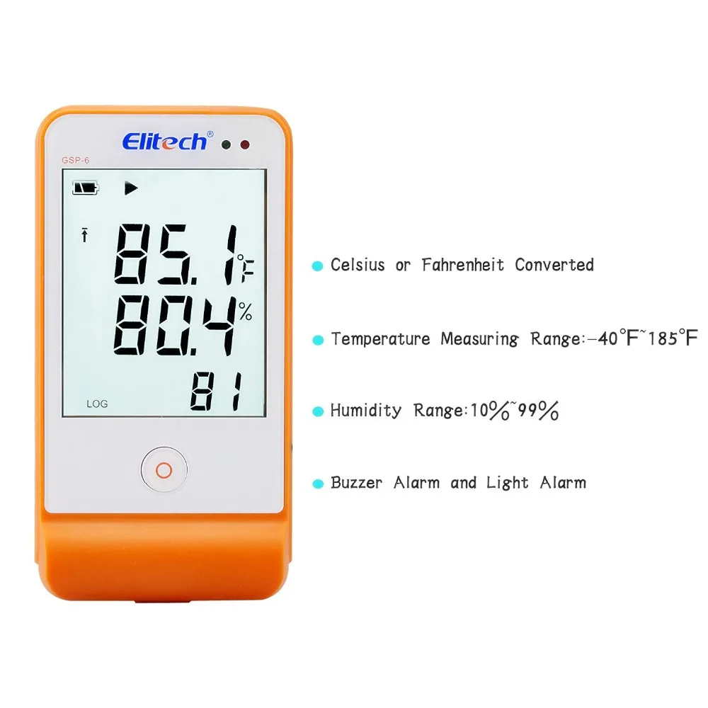 Thermometer Hygrometer Electronic Temperature and Humidity Data Logger Meter LCD USB Temperature Humidity Senor
Thermometer Hygrometer Electronic Temperature and Humidity Data Logger Meter LCD USB Temperature Humidity Senor
