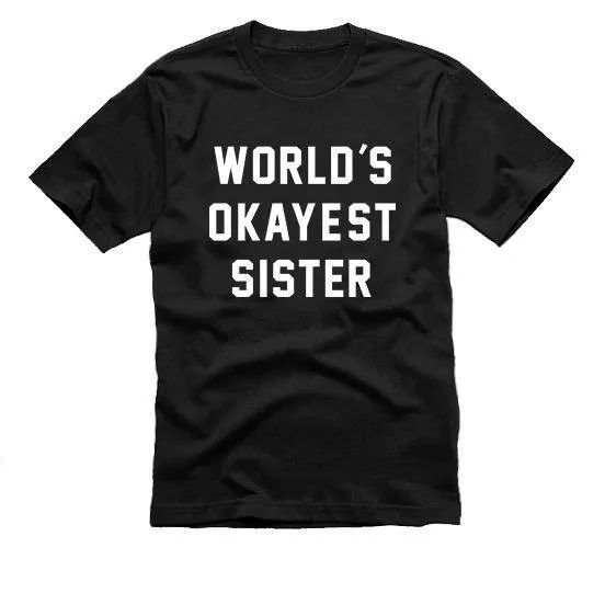 Миры Okayest сестра футболка подарки для сестры подарки для нее Okayest Sister Топ Tumblr футболка унисекс повседневные топы
Миры Okayest сестра футболка подарки для сестры подарки для нее Okayest Sister Топ Tumblr футболка унисекс повседневные топы