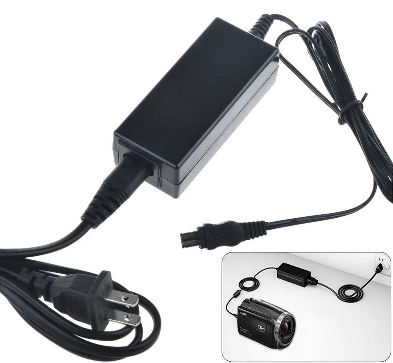 AC Power Adapter Charger for Sony HVR-A1 HVR-A1E HVR-HD1000 HVR-HD1000E HVR-HD1000P HVR-HD1000U HDV Camcorder | Электроника