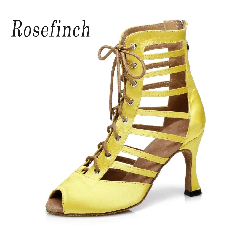 Women Ballroom Latin Dance Shoes Yellow Salsa Tango Social Shoes Custom Color High heel 6/7.5/8.5/9/10cm Suede Sole
Women Ballroom Latin Dance Shoes Yellow Salsa Tango Social Shoes Custom Color High heel 6/7.5/8.5/9/10cm Suede Sole