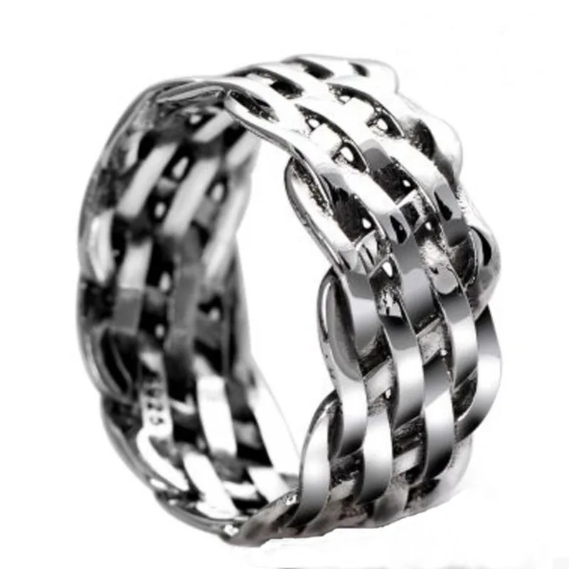Drop shipping Vintage Basket Weave Ring Antique Silver Plated Handmade Cross Rings Fashion Jewelry
Drop shipping Vintage Basket Weave Ring Antique Silver Plated Handmade Cross Rings Fashion Jewelry