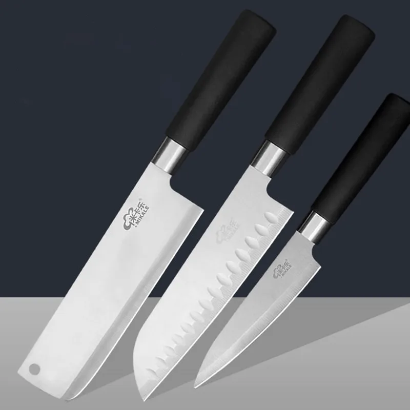 Mikala Kitchen Stainless Steel 3 PCS Set Santoku Knife Chef Slicing Knife Paring Knives Small Vegetable Knives Utility
Mikala Kitchen Stainless Steel 3 PCS Set Santoku Knife Chef Slicing Knife Paring Knives Small Vegetable Knives Utility