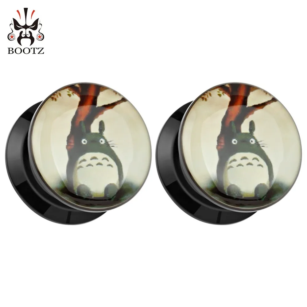 Kubooz fashion piercing body jewelry arcylic ear plugs tunnels gauges black logo picture sell by pair 10mm 00g
Kubooz fashion piercing body jewelry arcylic ear plugs tunnels gauges black logo picture sell by pair 10mm 00g