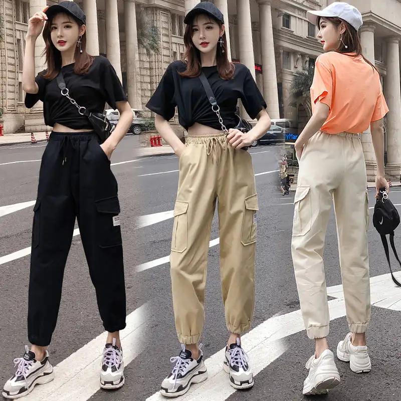 High Waist Pants Streetwear Loose Joggers Women High Street Punk Black Cargo Pants Women Capris Funny Harajuku Autumn Trousers
High Waist Pants Streetwear Loose Joggers Women High Street Punk Black Cargo Pants Women Capris Funny Harajuku Autumn Trousers