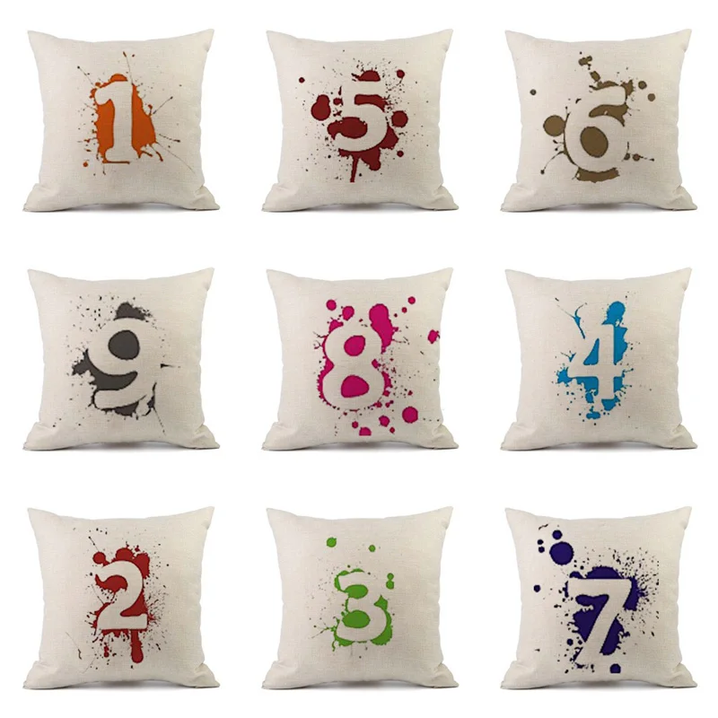 Simple Digital And Modern Cushion Cover Cotton Linen Stylish Letters Pillowcase Home Deocrative Pillow Cover for Sofa Cojines
Simple Digital And Modern Cushion Cover Cotton Linen Stylish Letters Pillowcase Home Deocrative Pillow Cover for Sofa Cojines