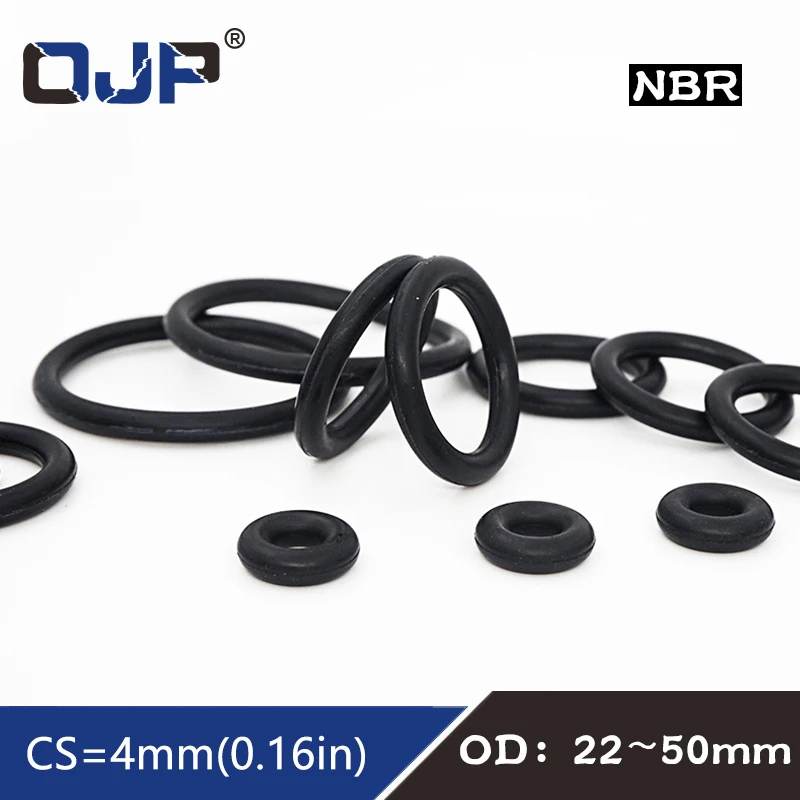 20PC/lot Rubber Ring NBR Sealing O Ring CS4mm OD22/24/25/28/30/32/34/35/38/40/42/45/48/50mm Nitrile O-Ring Seal Gasket Rings
20PC/lot Rubber Ring NBR Sealing O Ring CS4mm OD22/24/25/28/30/32/34/35/38/40/42/45/48/50mm Nitrile O-Ring Seal Gasket Rings