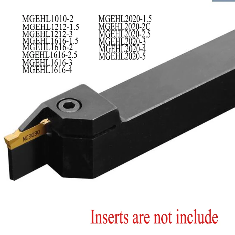 MGEHL1010/1212/1616/2020-(1.5/2/2.5/3/4/5) Grooving arbor Lathe Turning Tool Holder cnc tool left hand
MGEHL1010/1212/1616/2020-(1.5/2/2.5/3/4/5) Grooving arbor Lathe Turning Tool Holder cnc tool left hand