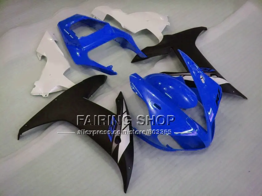 Blue black body parts for YAMAHA YZF R1 2002 2003 fairings yzf r1 02 03 YZF1000 02 03 +custom molde fairing kit
Blue black body parts for YAMAHA YZF R1 2002 2003 fairings yzf r1 02 03 YZF1000 02 03 +custom molde fairing kit