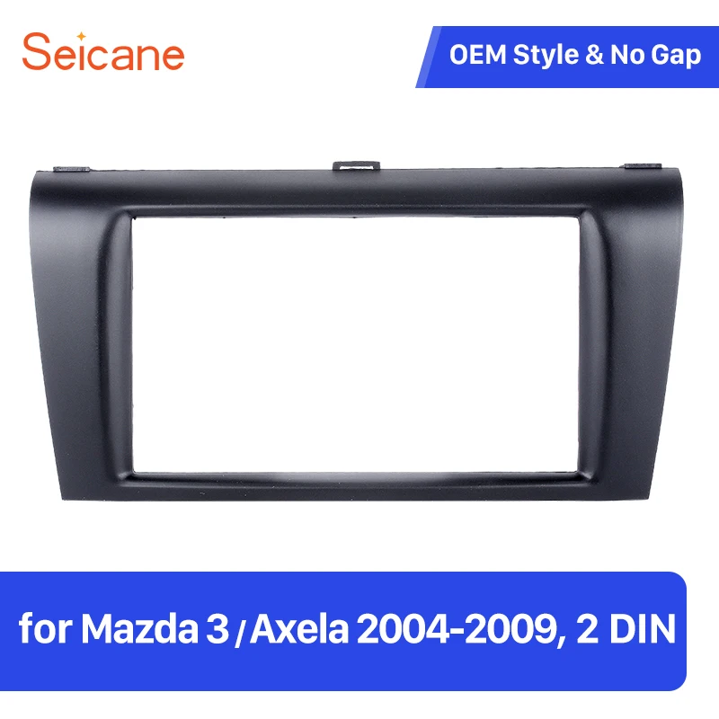 Seicane 2 DIN Black Car Stereo Panel Frame Fascia for 2004 2005 2006 2007 2008 2009 Mazda 3 Axela Audio plate refitting Kit
Seicane 2 DIN Black Car Stereo Panel Frame Fascia for 2004 2005 2006 2007 2008 2009 Mazda 3 Axela Audio plate refitting Kit