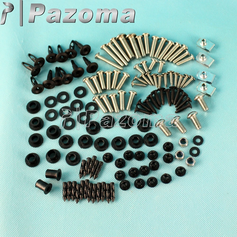 Motorcycle Screw Fairing Bolt Kits For Suzuki Hayabusa GSX-R1300 Moto Body Retainer Pin Rivet Fastener Clip Nuts Kit 2008-2015
Motorcycle Screw Fairing Bolt Kits For Suzuki Hayabusa GSX-R1300 Moto Body Retainer Pin Rivet Fastener Clip Nuts Kit 2008-2015