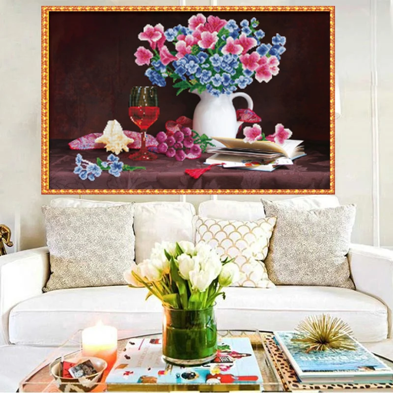 YGS-447 DIY Full 5D Diamond Embroidery The Flowers Round Diamond Painting Cross Stitch Kits Diamond Mosaic Home Decoration
YGS-447 DIY Full 5D Diamond Embroidery The Flowers Round Diamond Painting Cross Stitch Kits Diamond Mosaic Home Decoration