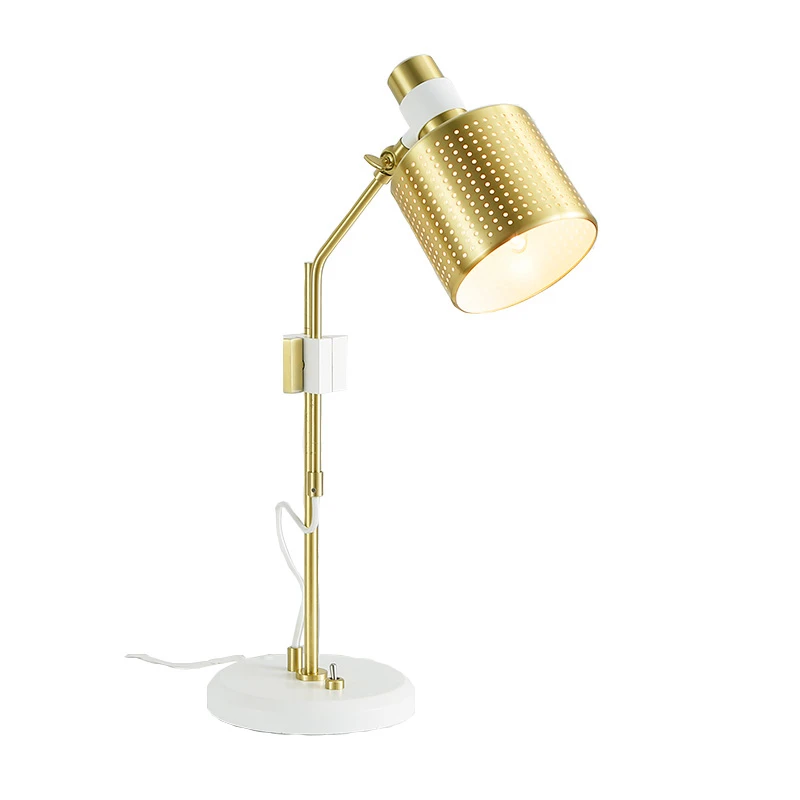 Modern Table Lamp Nordic Simple Design White Gold Desk Dimmable E27 Light Study Room Bedroom Table Lighting Office Table Lamp
Modern Table Lamp Nordic Simple Design White Gold Desk Dimmable E27 Light Study Room Bedroom Table Lighting Office Table Lamp