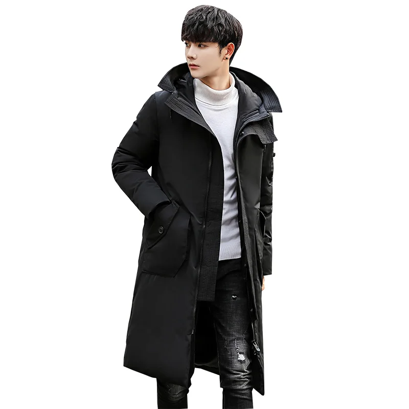 B Down Jackets Male Thick Fashion Puffer Jacket Hooded Long Winter Duck Down Parkas Men Casual Clothing Outwear plus size 3XL
B Down Jackets Male Thick Fashion Puffer Jacket Hooded Long Winter Duck Down Parkas Men Casual Clothing Outwear plus size 3XL