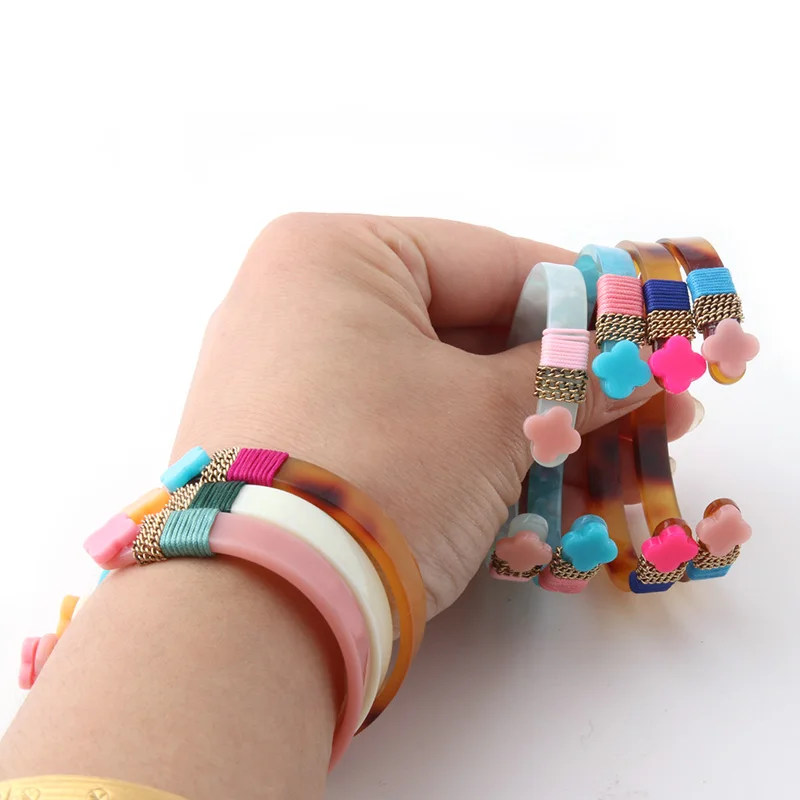 NeeFuWoFu Ethnic style handmade bracelets Fast Fashion Tiger Resin Bracelet Bangles Woman Open Gradient Manual National Wind
NeeFuWoFu Ethnic style handmade bracelets Fast Fashion Tiger Resin Bracelet Bangles Woman Open Gradient Manual National Wind