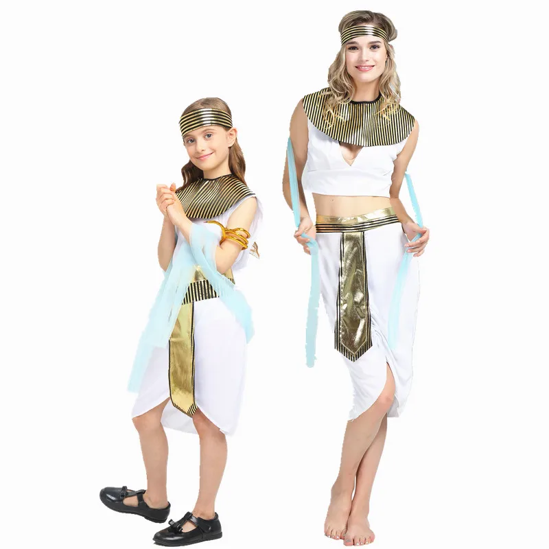 Women Men Boy Girl White Egypt Pharaoh Cosplay Costume Kids Adults Family Performance Costumes Party Dress Decor Christmas
Women Men Boy Girl White Egypt Pharaoh Cosplay Costume Kids Adults Family Performance Costumes Party Dress Decor Christmas