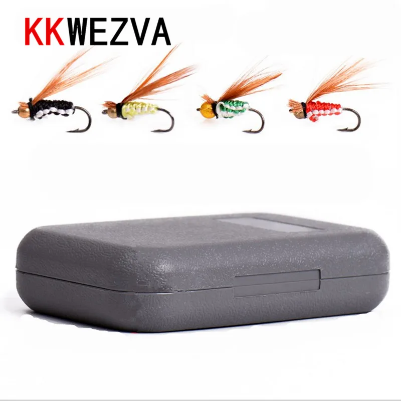 KKWEZVA 40pcs Fly fishing Lure Hooks Butterfly Insects Style Salmon Flies Trout Single Dry Fly Fishing Lures Fishing Tackle
KKWEZVA 40pcs Fly fishing Lure Hooks Butterfly Insects Style Salmon Flies Trout Single Dry Fly Fishing Lures Fishing Tackle