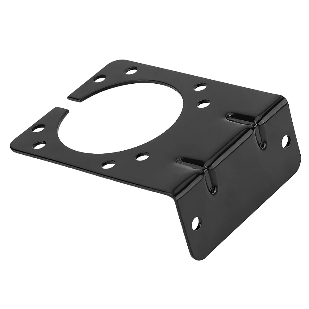 Constructed From High-Strength Metal Black Mounting Bracket Holder For 7 Pin Caravan Towing Trailer Connector Plug Socket
Constructed From High-Strength Metal Black Mounting Bracket Holder For 7 Pin Caravan Towing Trailer Connector Plug Socket