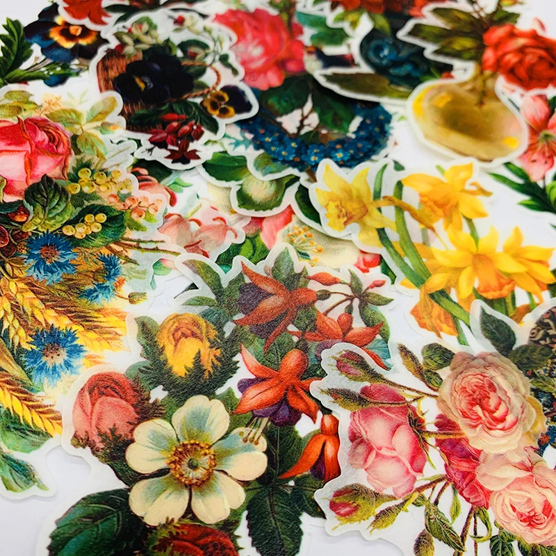 16pcs/bag DIY scrapbooking stickers vintage bouquets washi series albums items handicrafts happy planner decoration stickers
16pcs/bag DIY scrapbooking stickers vintage bouquets washi series albums items handicrafts happy planner decoration stickers