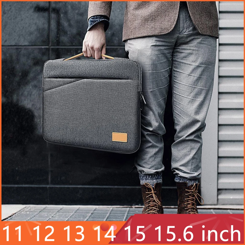 Сумка для ноутбука 15 6 дюйма водонепроницаемая сумка 11 12 13 3 14 мужская Macbook Air Pro 4