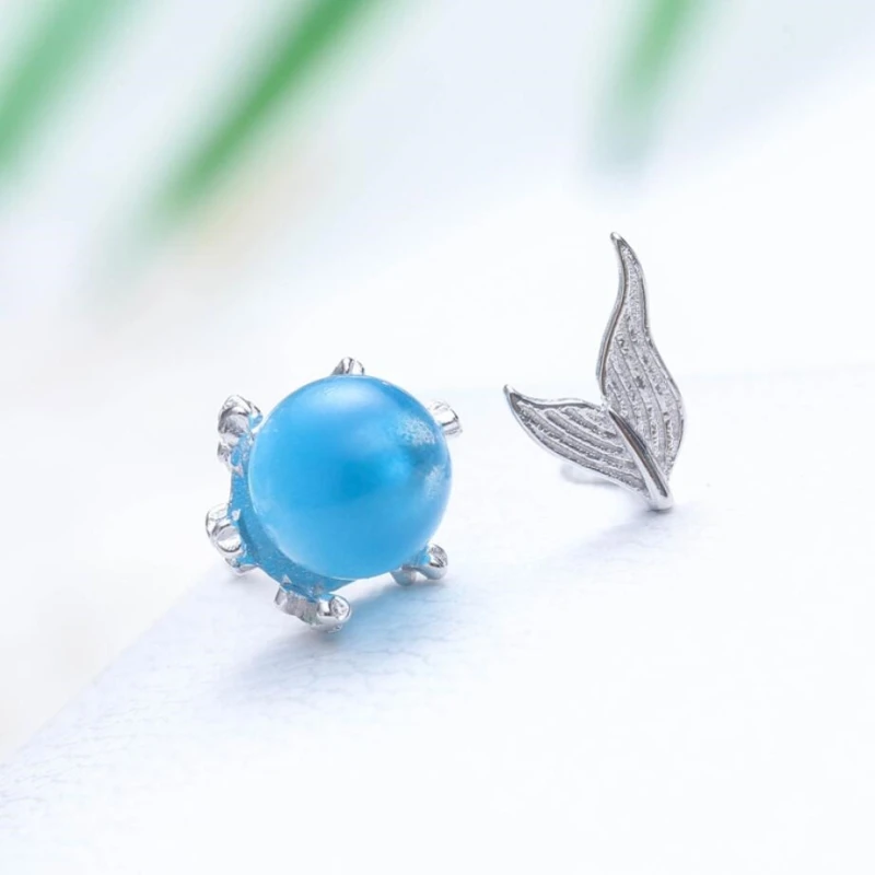 Silver Color Creative Temperament Wild Fish Tail Crystal Ball Personality Trendy Female Stud Earrings SEA216
Silver Color Creative Temperament Wild Fish Tail Crystal Ball Personality Trendy Female Stud Earrings SEA216