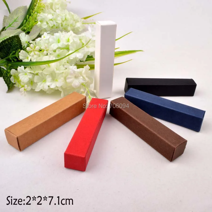 100pcs 2*2*7.1cm(0.79''*0.79''*2.8'') Lipstick Paper box Cosmetic/Essential oil paper box Party gift candy Box custom paper box
100pcs 2*2*7.1cm(0.79''*0.79''*2.8'') Lipstick Paper box Cosmetic/Essential oil paper box Party gift candy Box custom paper box