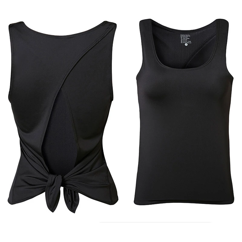 Women Sports Yoga Tank Tops Dry Quick Breathable Yoga Shirts Gym Fitness Sport Sleeveless Vest Female Workout Shirts Back Knot
Women Sports Yoga Tank Tops Dry Quick Breathable Yoga Shirts Gym Fitness Sport Sleeveless Vest Female Workout Shirts Back Knot