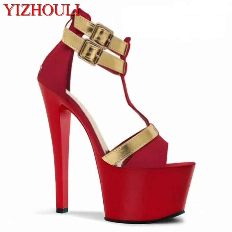 Hollow out instep with package with 17 cm super high heels sandals fine with waterproof factory direct sale
Hollow out instep with package with 17 cm super high heels sandals fine with waterproof factory direct sale