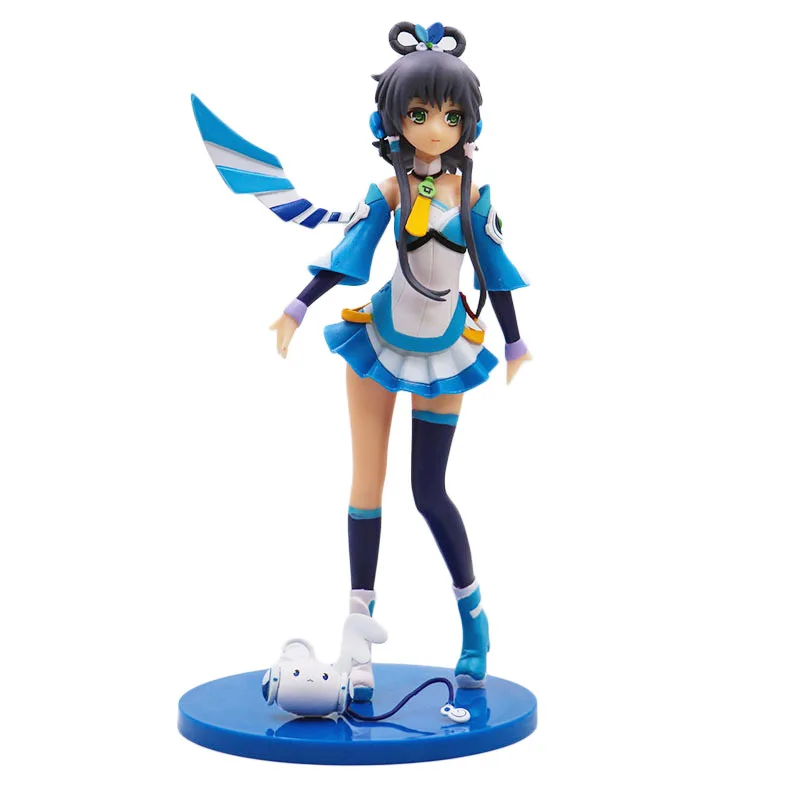 23cm AnimeVocaloid Singer Luo Tianyi Action Figure Feather Ver Model Sexy Dress PVC Cartoon Figurines Toy T30
23cm AnimeVocaloid Singer Luo Tianyi Action Figure Feather Ver Model Sexy Dress PVC Cartoon Figurines Toy T30